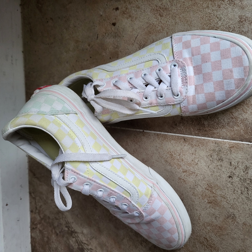 Vans - Colorful Checkered Sneakers